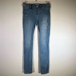 Abercrombie kids pull on jean leggings slim